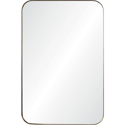 Edwin 24 in. x 36 in. Rectangular Framed Mirror