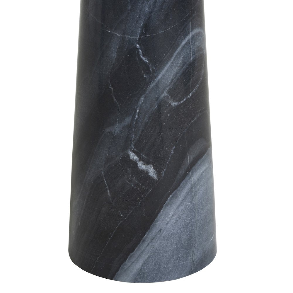 Mercura Indoor Toronto Brown Marble Side Table