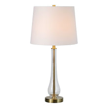 Nabi 26.5" Length Table Lamp- Set of two, Antique Brass