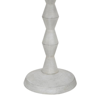 Sorriso 75.0" Height Floor Lamps, White Wood Texture