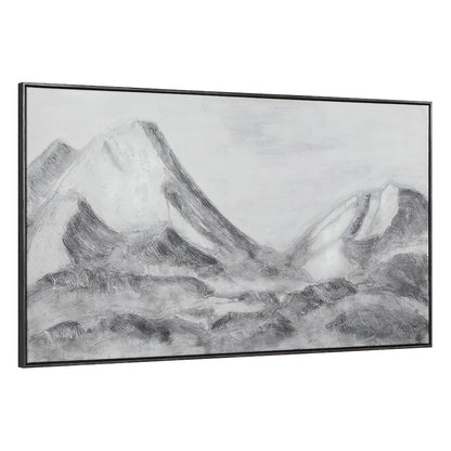 Romi 30" H x 55" W Canvas Art, Grey