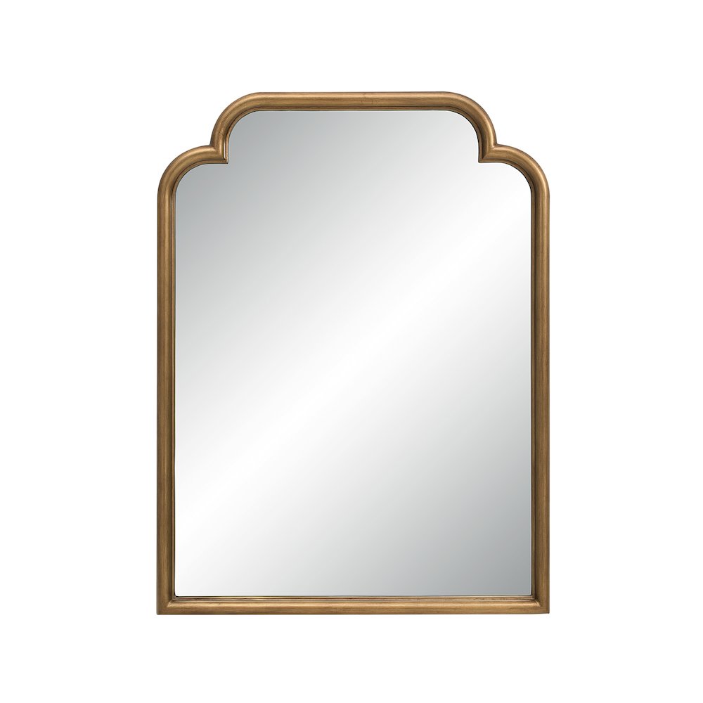 Emilien 40" H x 30" W Wall Mirror, Gold-Bronze
