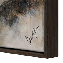 Alloy 40" Wide Canvas Art with Wood Frame, Black Oak