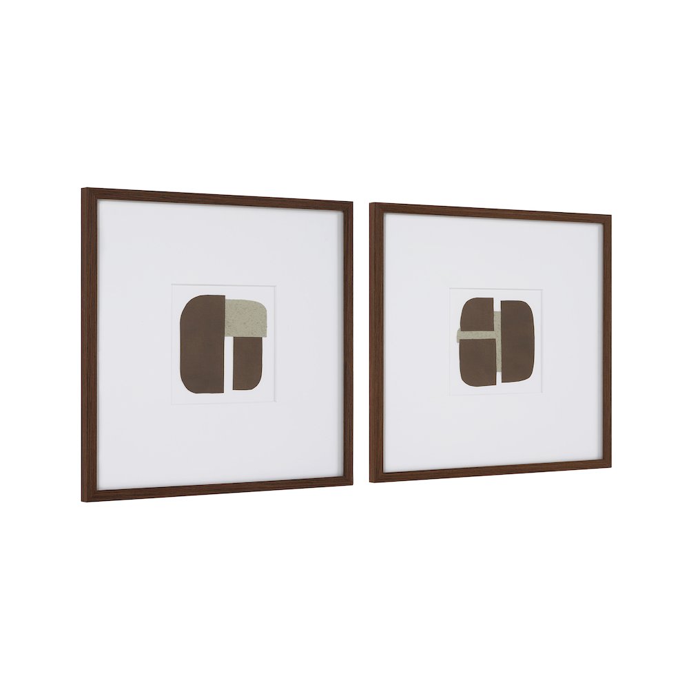 Edge 24.0" Wide Wall Decor, Printed Artwork (2 Piece Set)