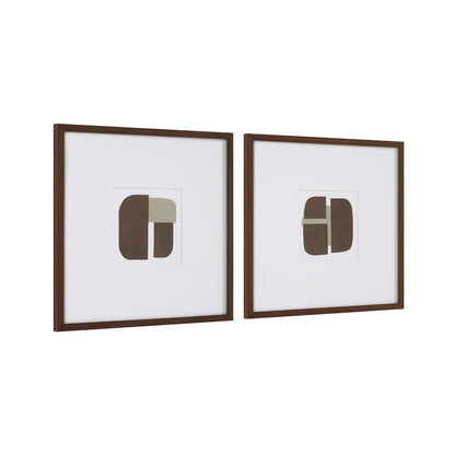 Edge 24.0" Wide Wall Decor, Printed Artwork (2 Piece Set)