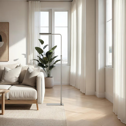 Karima 44.5" Height Floor Lamp, Grey
