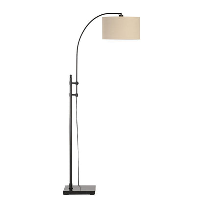 Crystal 66.5" Height Floor Lamp, Black
