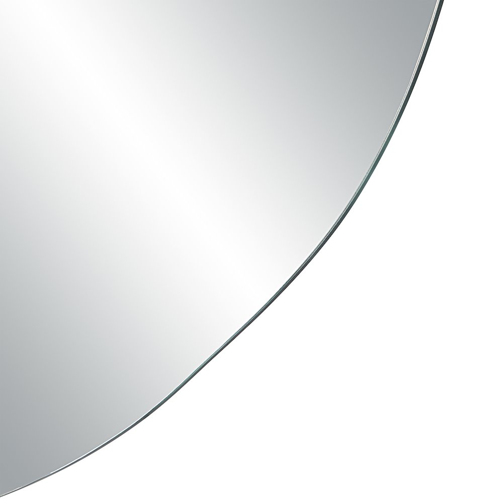 Lunaria 45" Tall Irregular Round Mirror