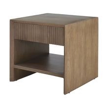 Jaime Indoor Mango Wood Side Table