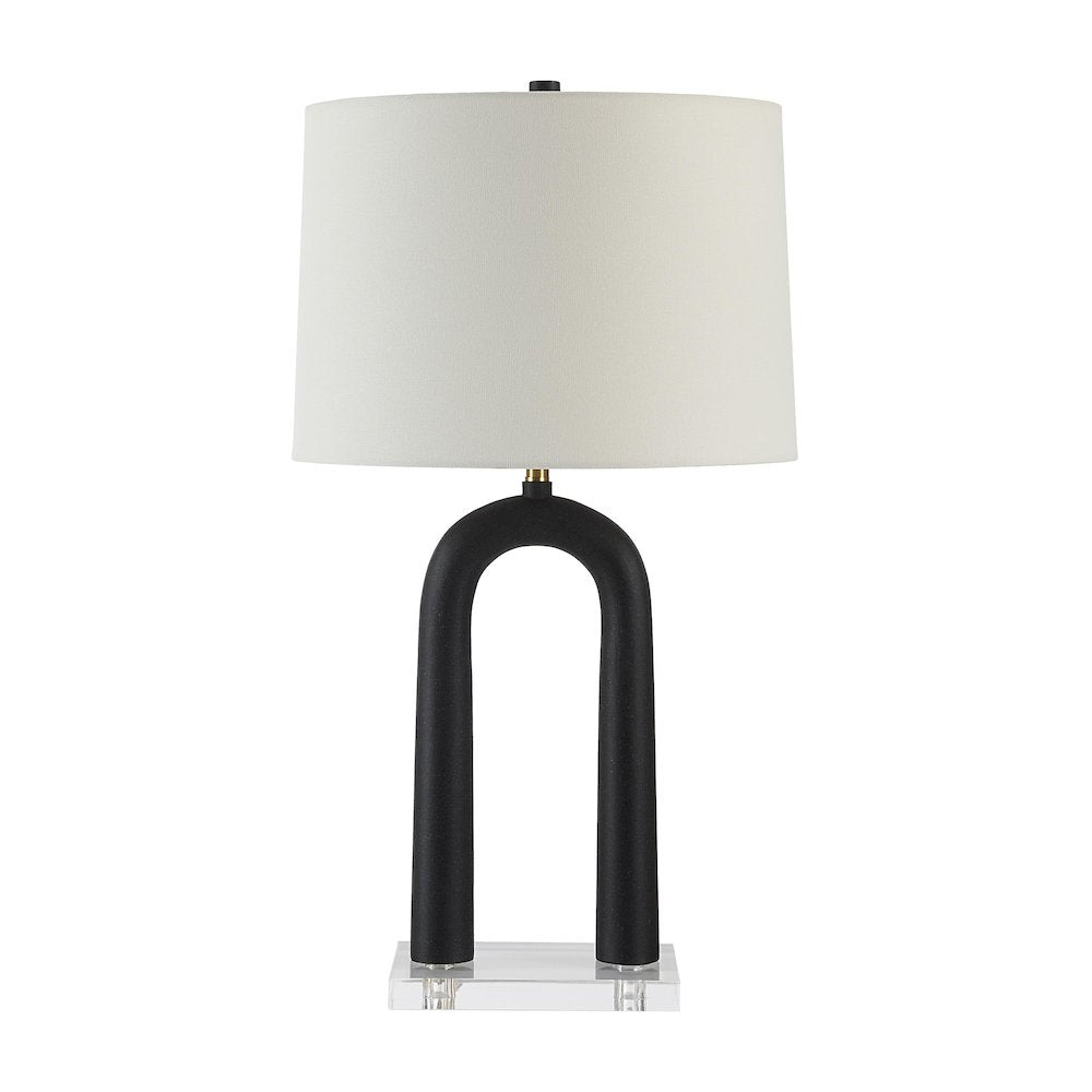 Pisa 28.5" Height Table Lamp, Black