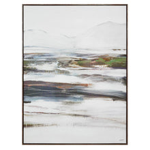 Danae 48" H x 36" W Canvas Art, White