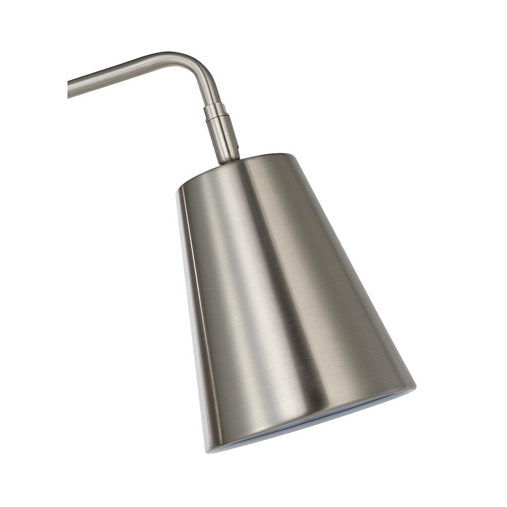 Norwich 47.5" Height Floor Lamp, Grey