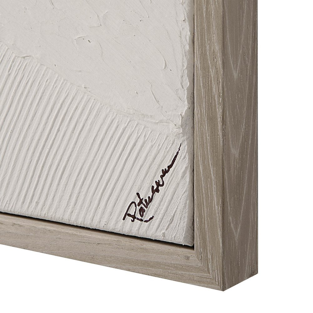 Cairns 48" Wide Canvas Art, White