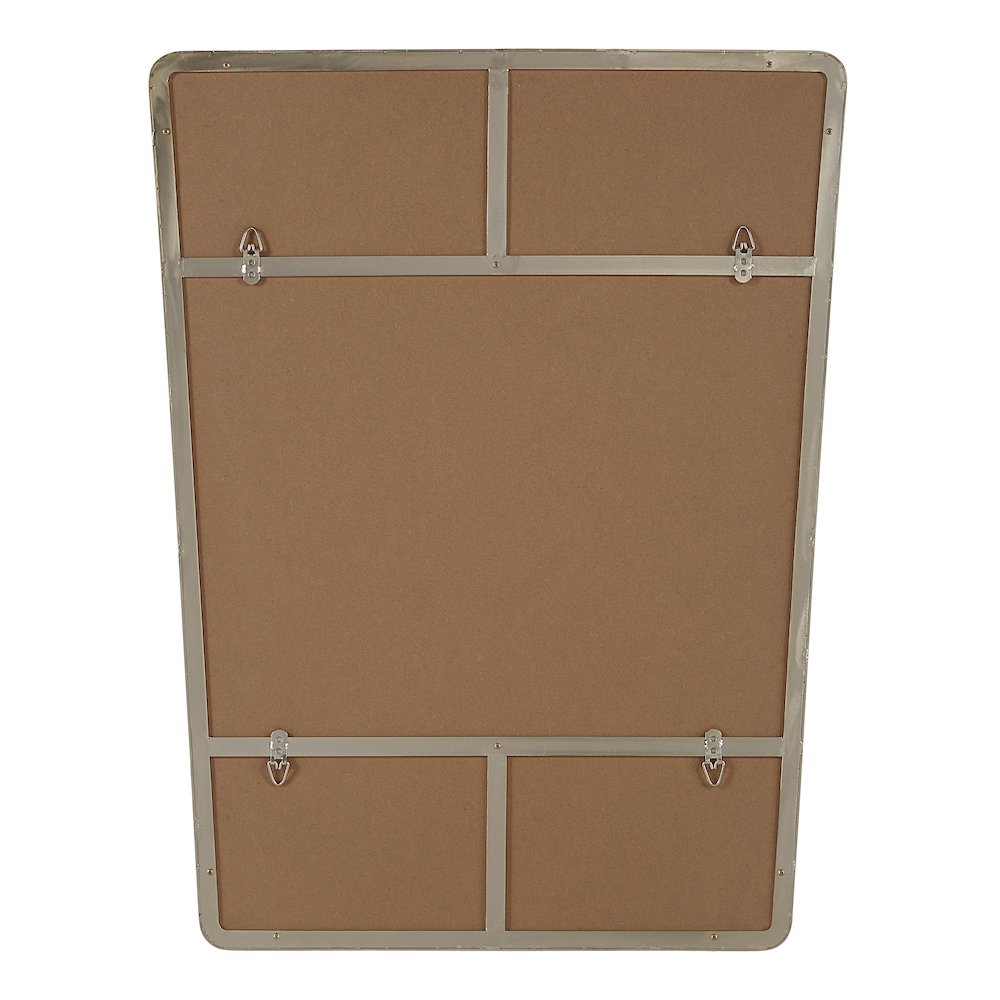 Mily 36" H x 28" W Wall Mirror, Yellow