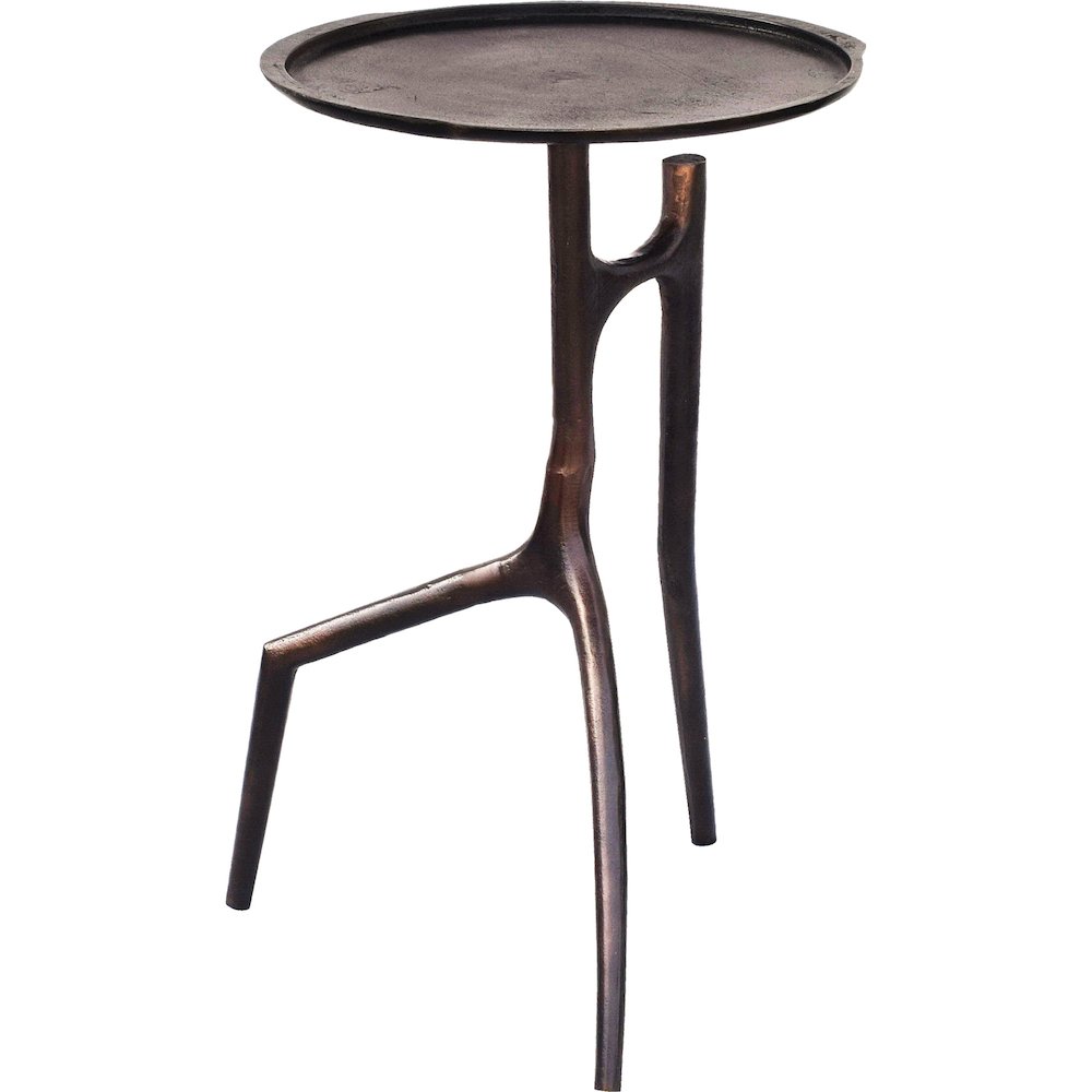 Maadi Plated and Aluminium Bronze side table