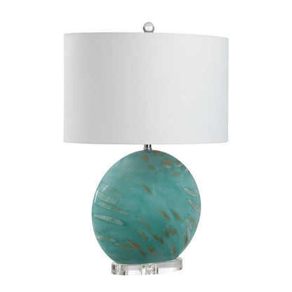 Poppi 24.0" Height Table Lamps, Green