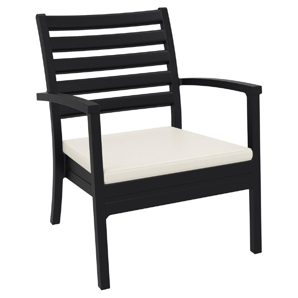 Artemis XL Club Chair Black, Set of 2