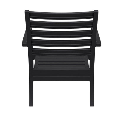 Artemis XL Club Chair Black, Set of 2
