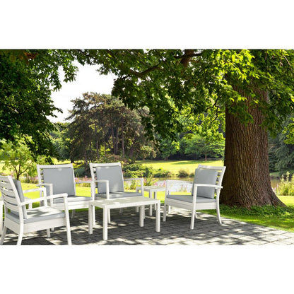 Artemis XL Club Chair White, Set of 2