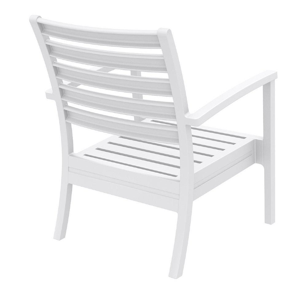 Artemis XL Club Chair White, Set of 2