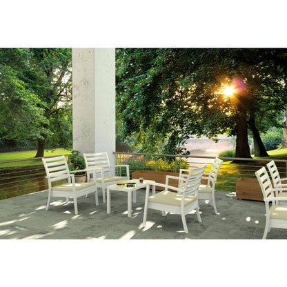 Artemis XL Club Chair White, Set of 2