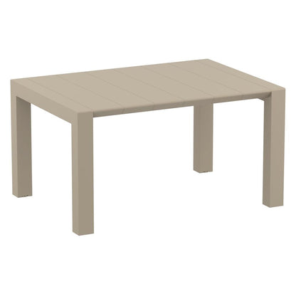 Air XL Extension Dining Set 5 Piece Taupe