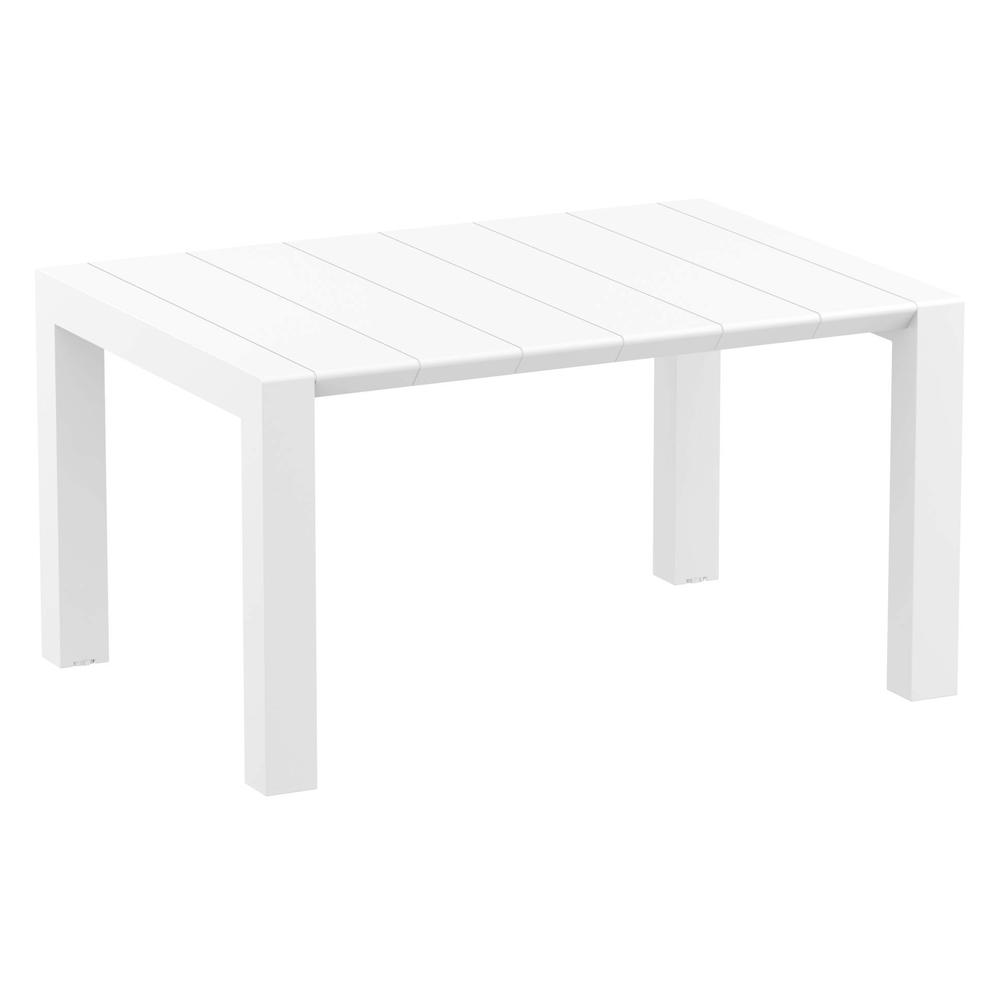 Air XL Extension Dining Set 5 Piece White
