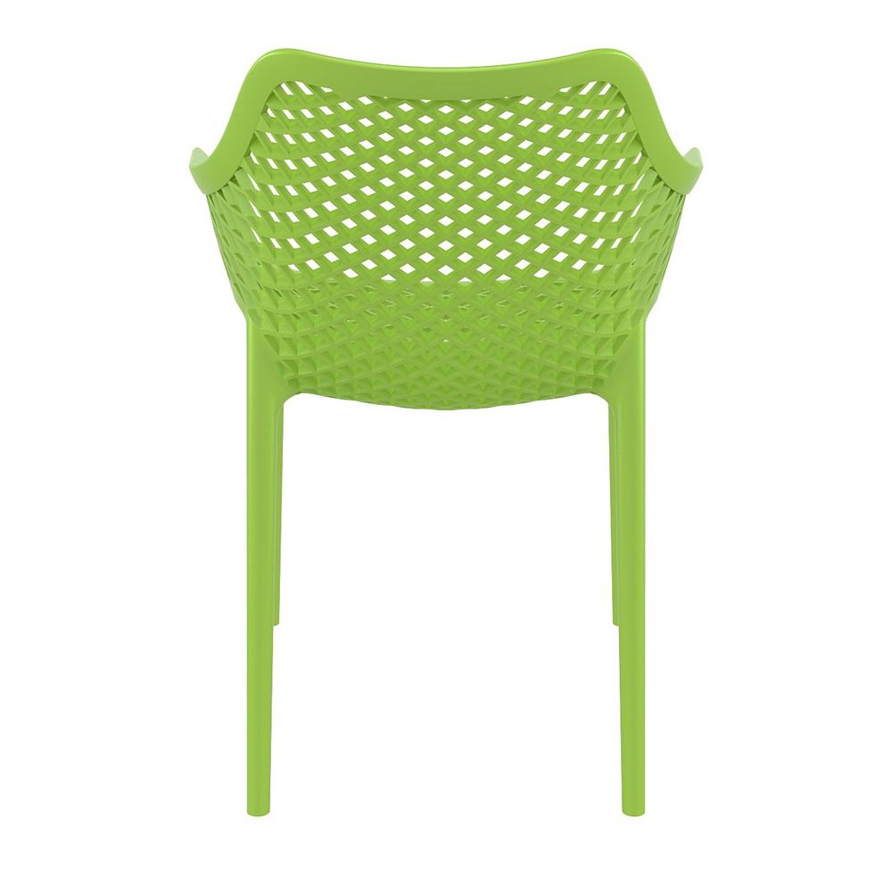 Outdoor Dining Arm Chair, Set of 2, Tropical Green, Belen Kox