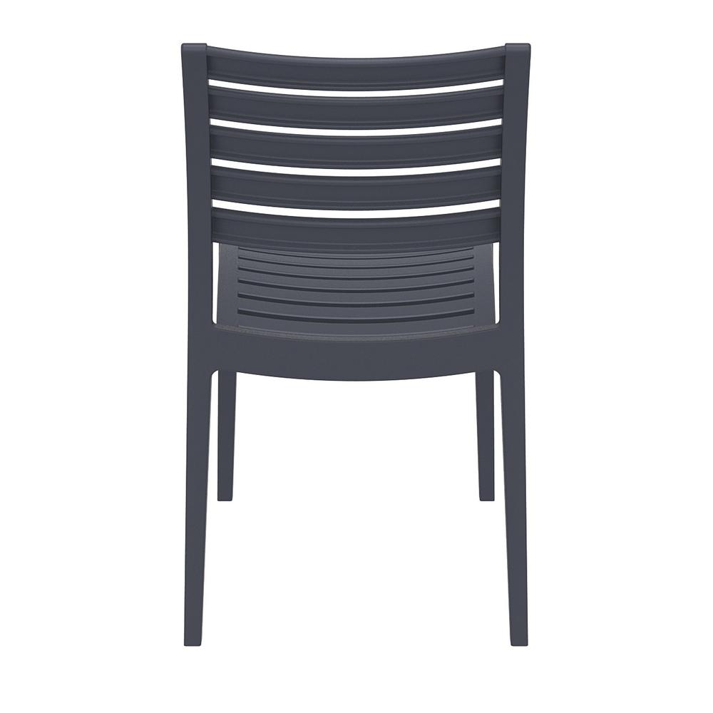 Outdoor Dining Chair, Set of 2, Dark Gray, Belen Kox