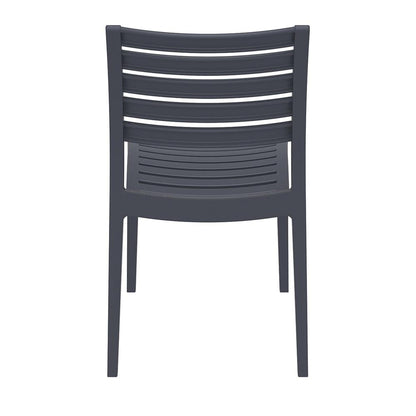 Outdoor Dining Chair, Set of 2, Dark Gray, Belen Kox
