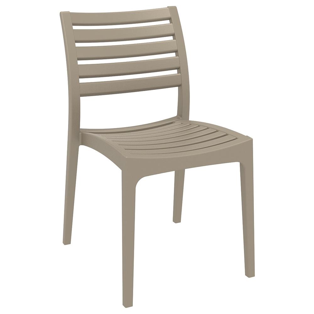 Outdoor Dining Chair, Set of 2, Taupe, Belen Kox