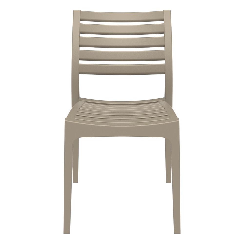 Outdoor Dining Chair, Set of 2, Taupe, Belen Kox
