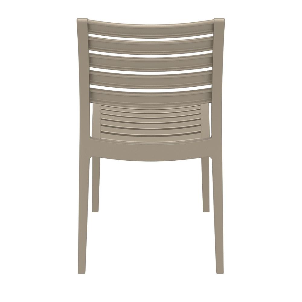 Outdoor Dining Chair, Set of 2, Taupe, Belen Kox