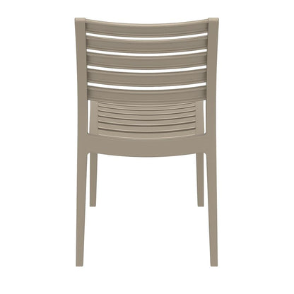 Outdoor Dining Chair, Set of 2, Taupe, Belen Kox