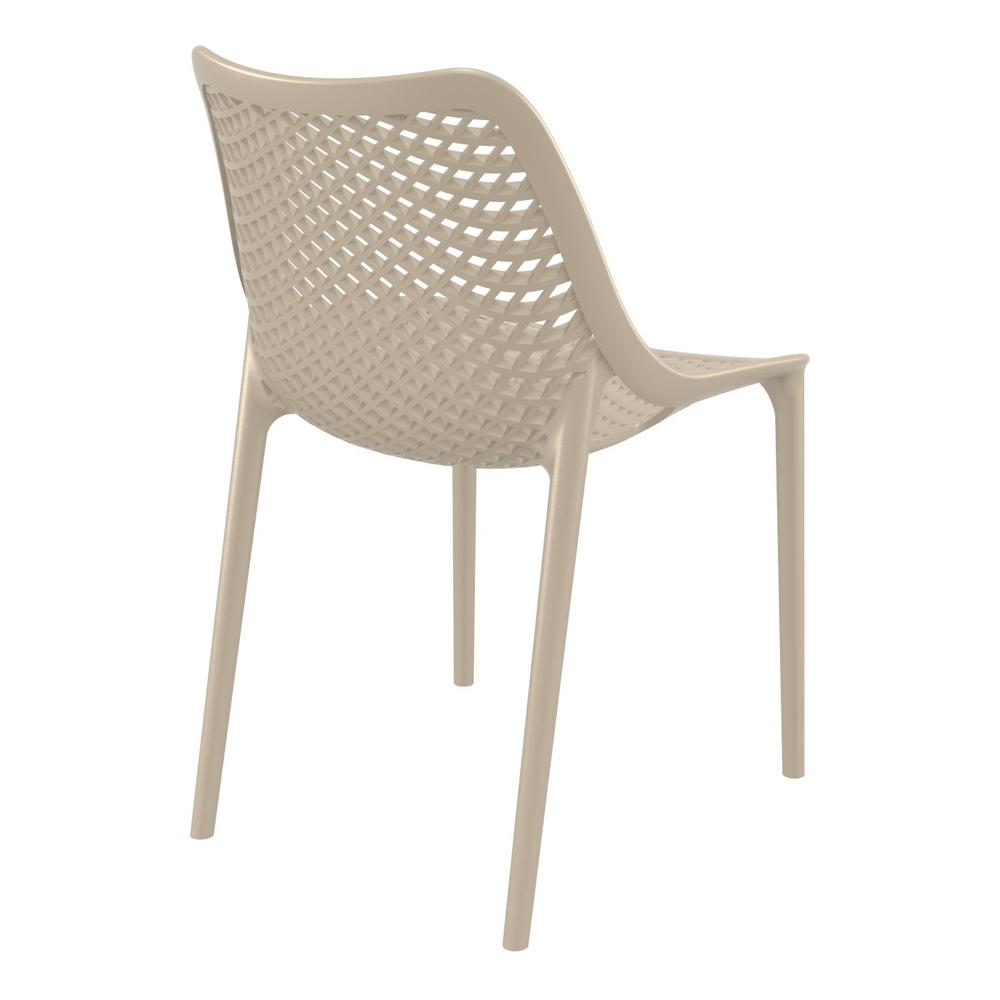 Outdoor Dining Chair, Set of 2, Taupe, Belen Kox