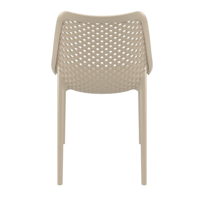Outdoor Dining Chair, Set of 2, Taupe, Belen Kox
