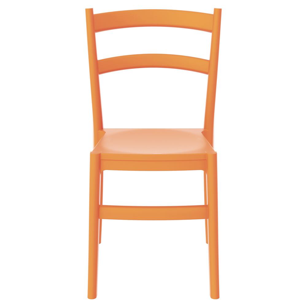 Tiffany Dining Chair Orange, Set of 2