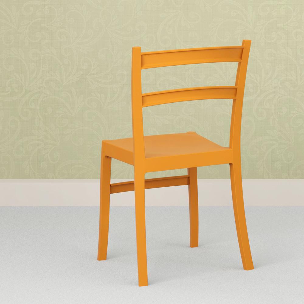 Tiffany Dining Chair Orange, Set of 2