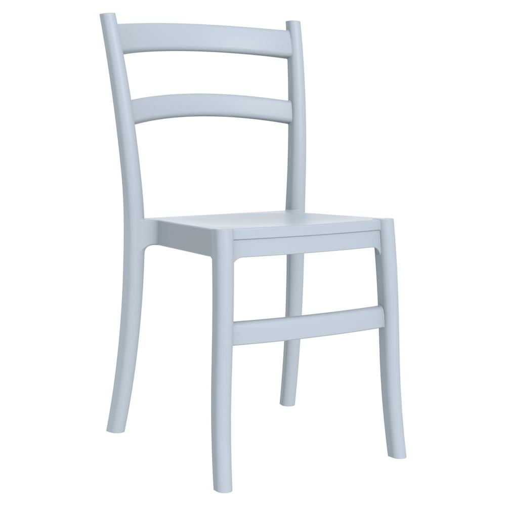 Tiffany Dining Chair Silver Gray, Set of 2