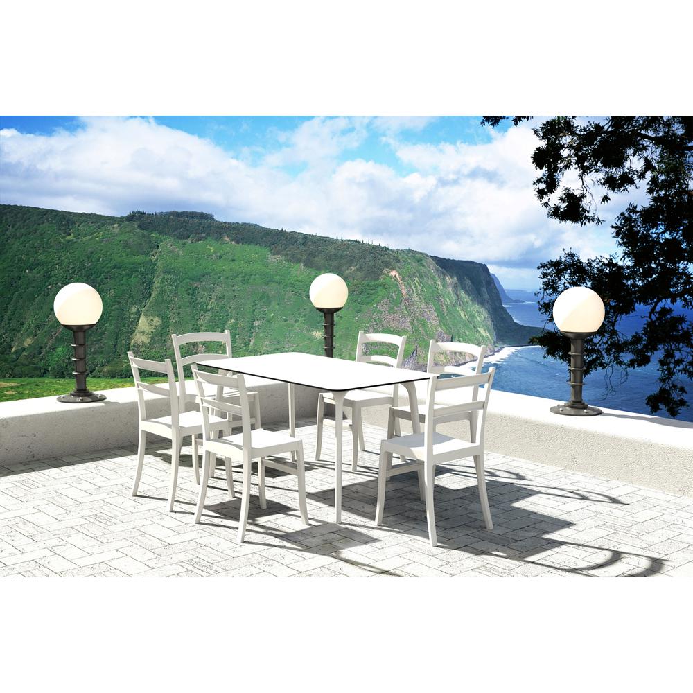 Tiffany Dining Chair White, Set of 2