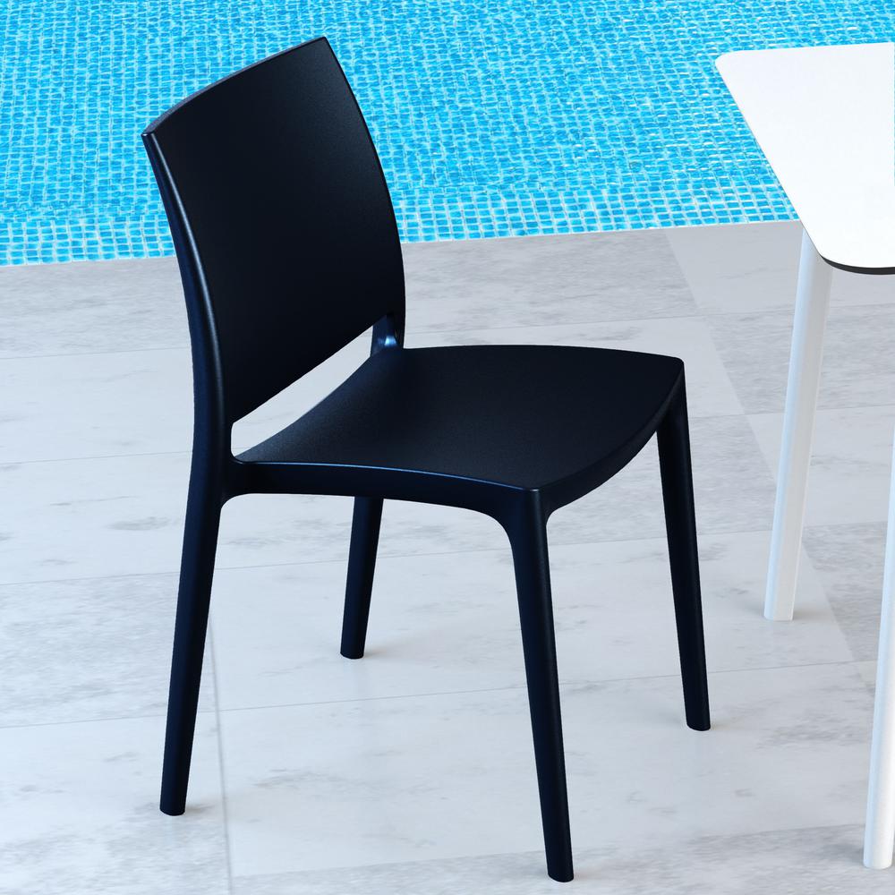 Maya Dining Chair Black, Set of 2