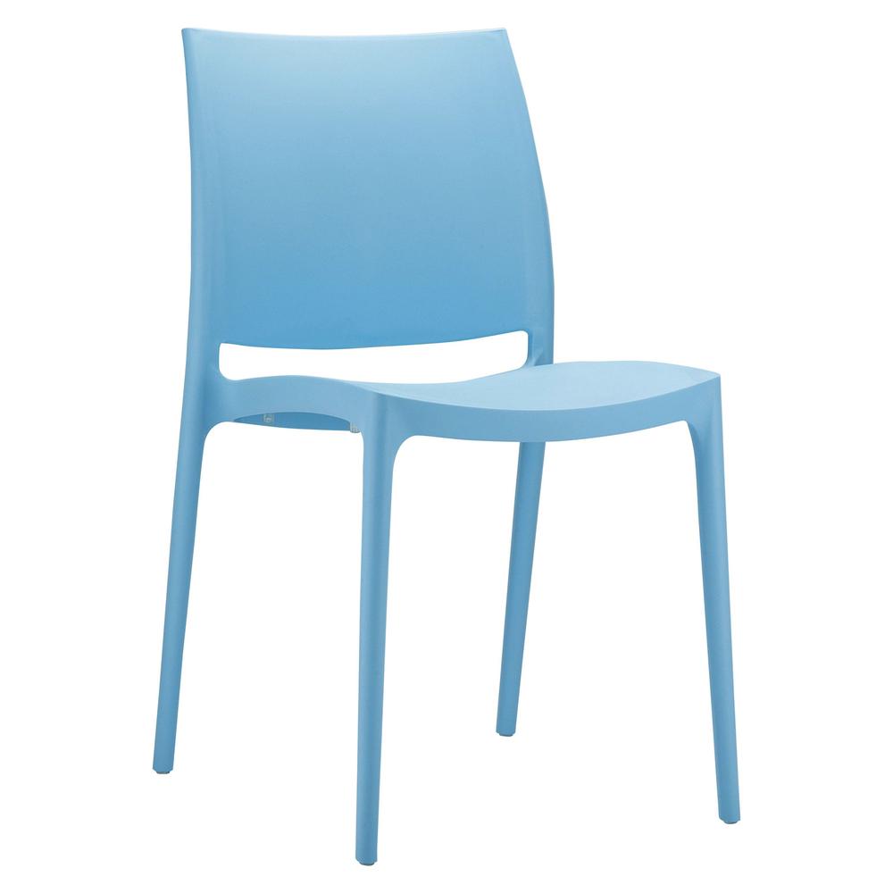 Maya Dining Chair Blue, Set of 2