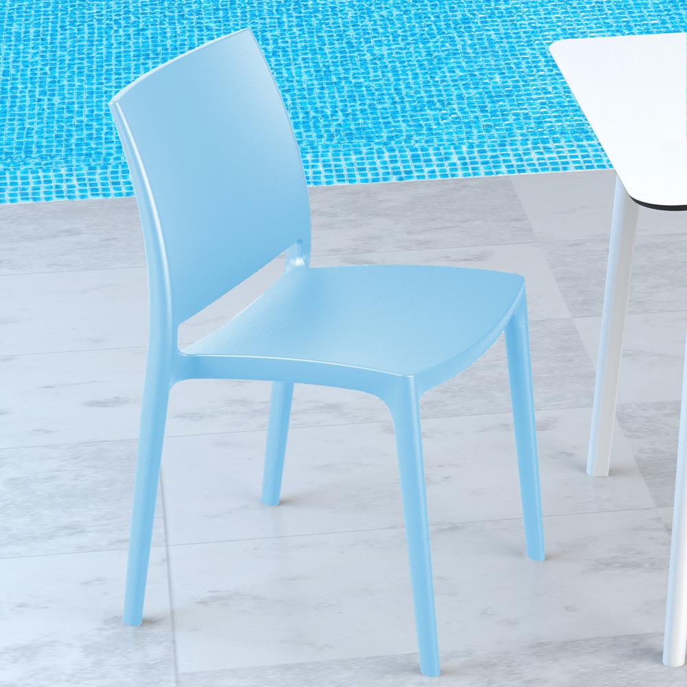 Maya Dining Chair Blue, Set of 2
