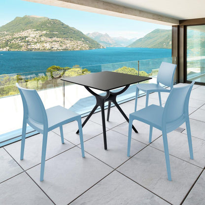 Maya Dining Chair Blue, Set of 2