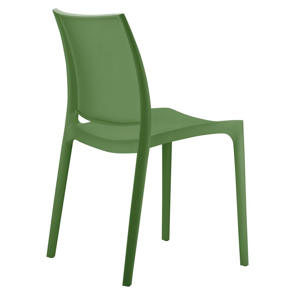 Maya Dining Chair Olive Green, Set of 2