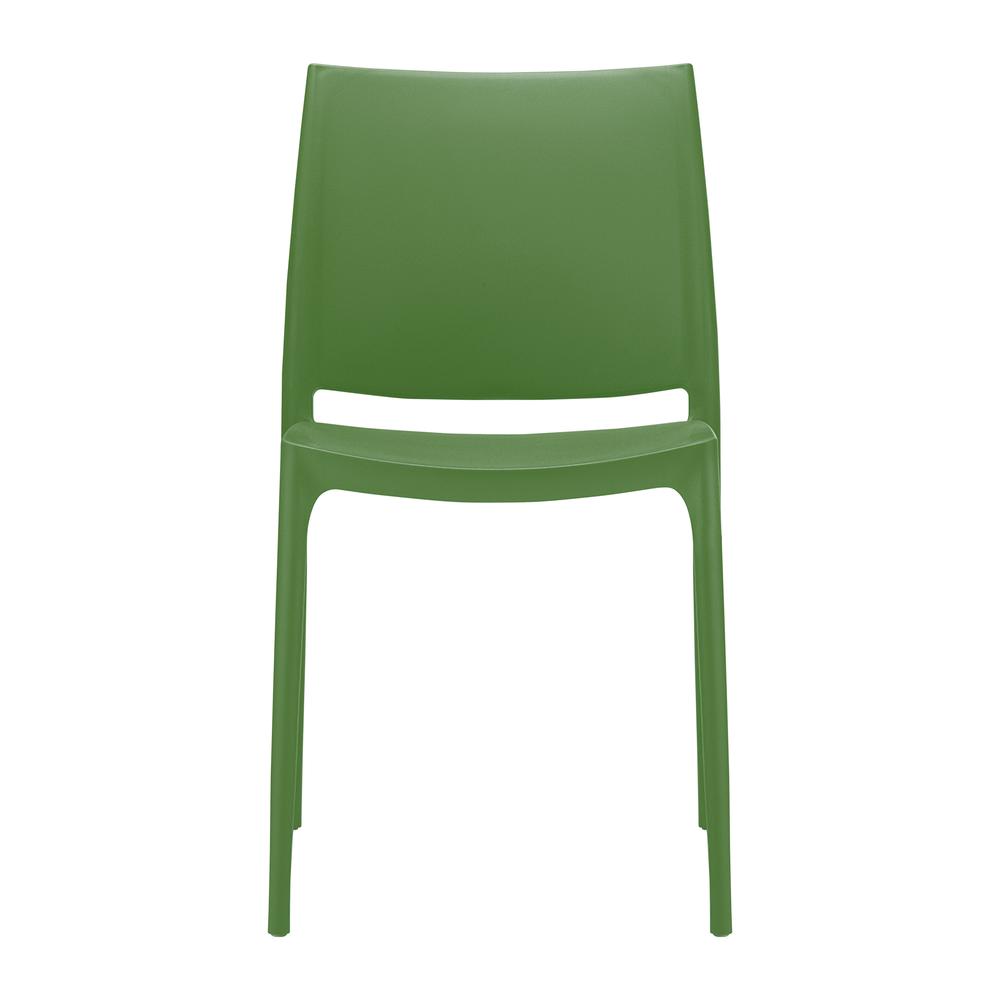Maya Dining Chair Olive Green, Set of 2