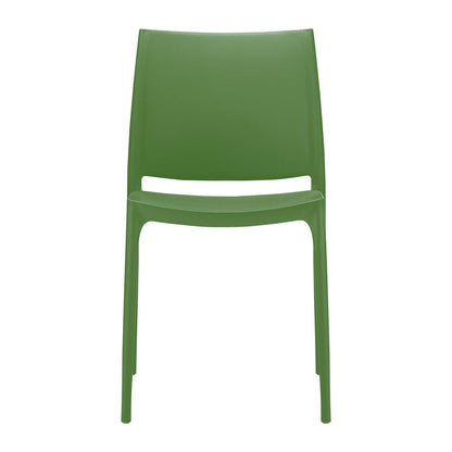 Maya Dining Chair Olive Green, Set of 2