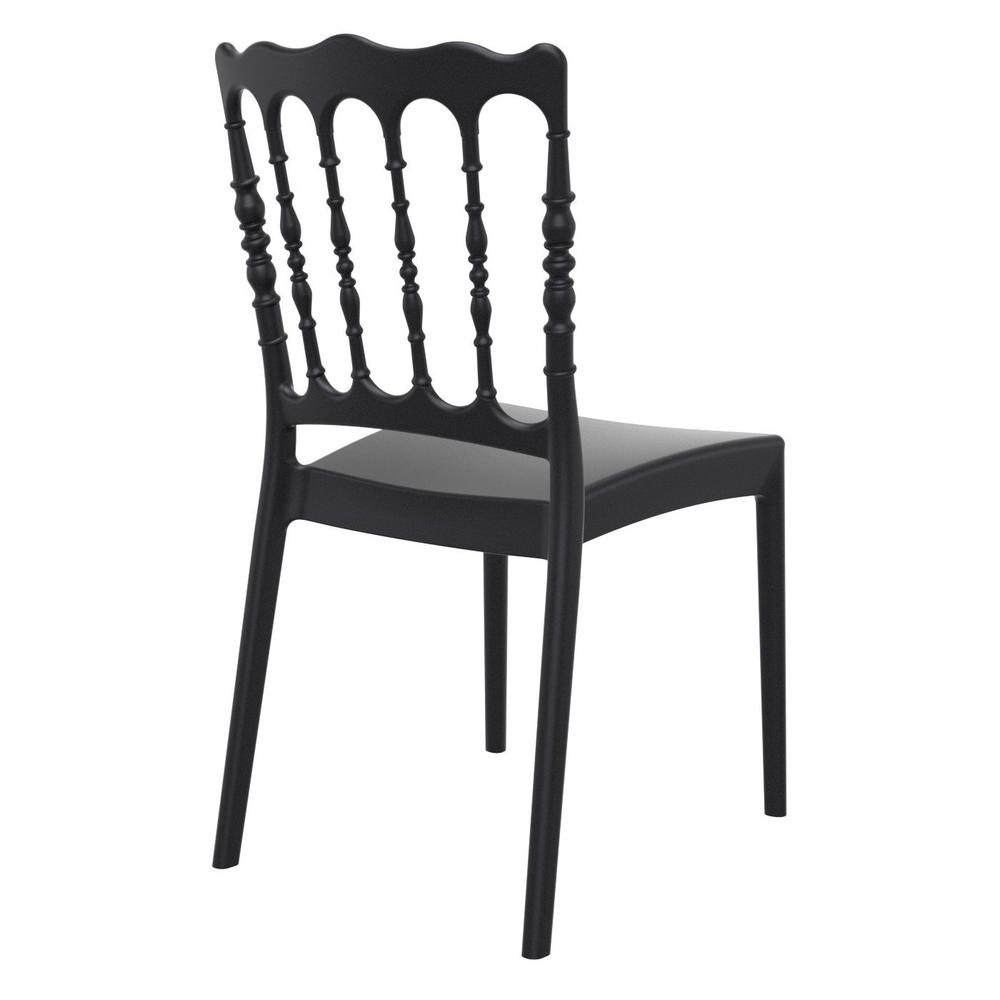 Dining Chair, Set of 2, Black, Belen Kox