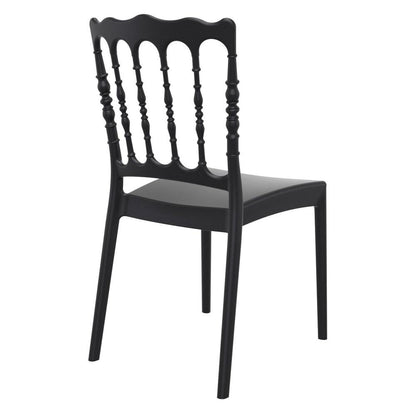 Dining Chair, Set of 2, Black, Belen Kox