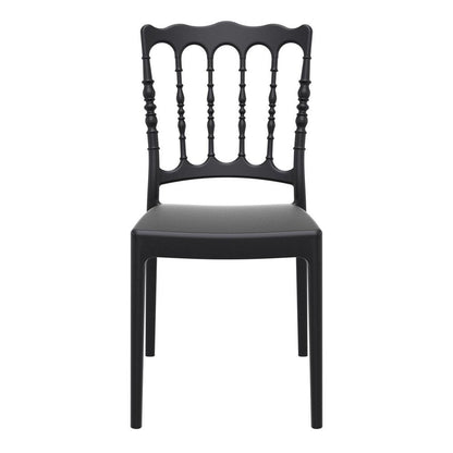 Dining Chair, Set of 2, Black, Belen Kox